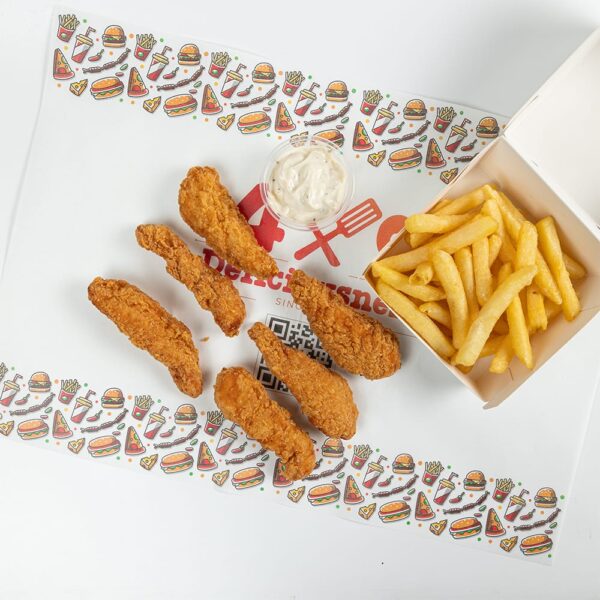 Chicken strips meal, 6 pcs